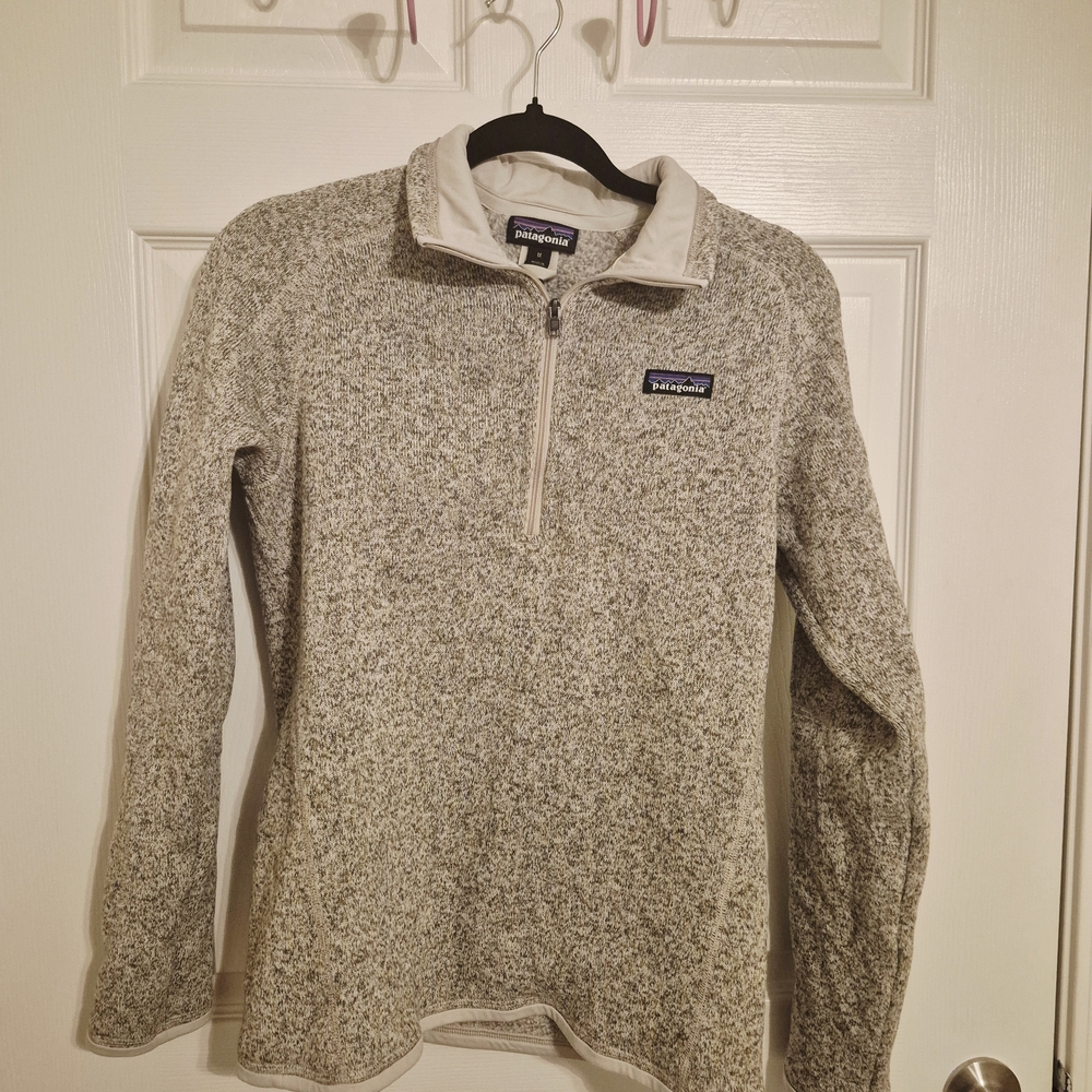Patagonia Speckled Gray/Brown Fleece Pullover